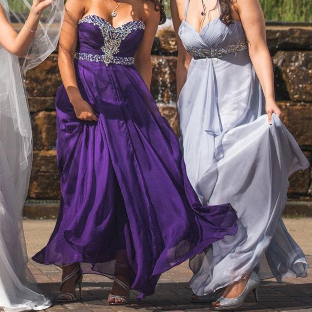 Purple prom/wedding/evening dress